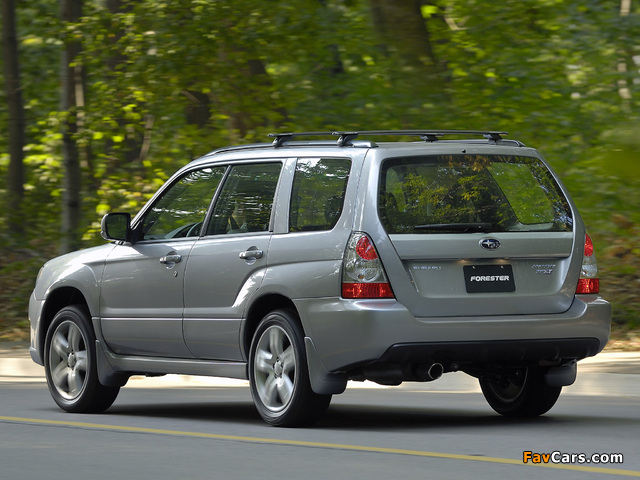 Pictures of Subaru Forester Sports US-spec (SG) 2005–08 (640 x 480)