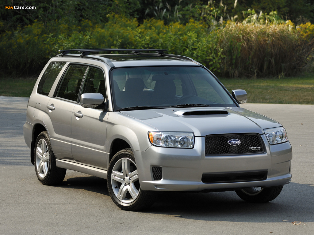 Pictures of Subaru Forester Sports US-spec (SG) 2005–08 (1024 x 768)