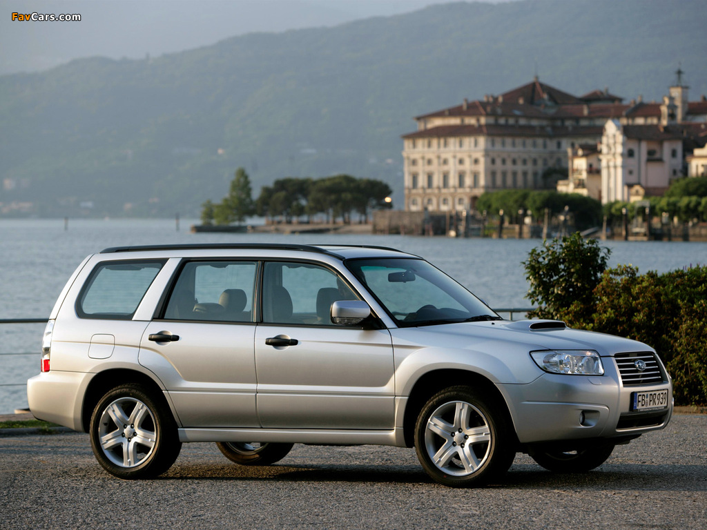 Pictures of Subaru Forester 2.5XT (SG) 2005–08 (1024 x 768)