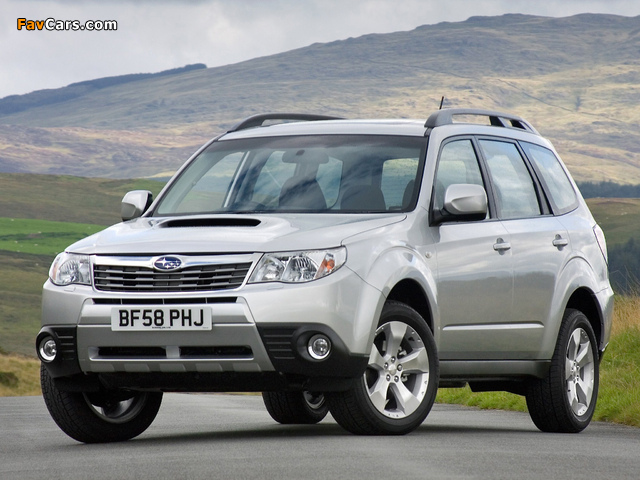 Pictures of Subaru Forester 2.0D 2008–11 (640 x 480)