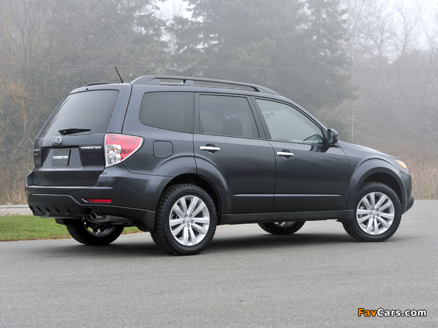 Pictures of Subaru Forester US-spec (SH) 2010–12 (640 x 480)