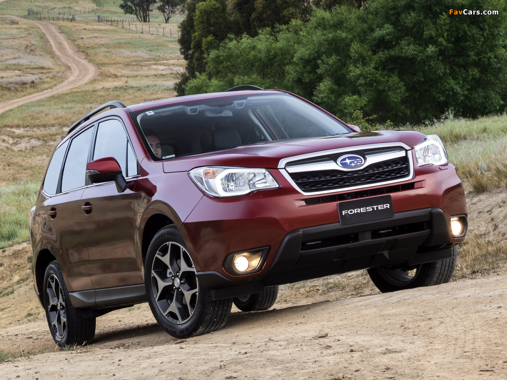 Pictures of Subaru Forester 2.5i-S AU-spec 2012 (1024 x 768)