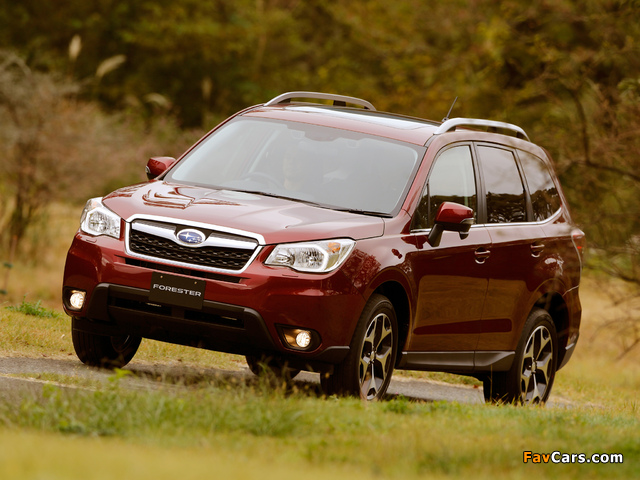 Pictures of Subaru Forester 2.0i-S JP-spec 2012 (640 x 480)