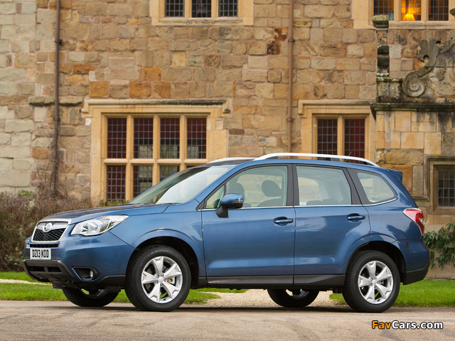 Pictures of Subaru Forester 2.0D XC UK-spec 2013 (640 x 480)