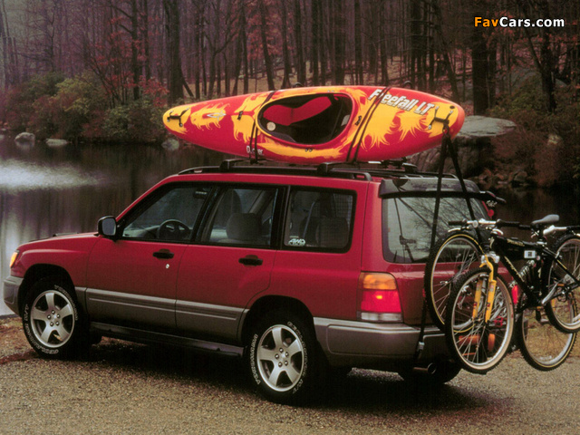 Subaru Forester US-spec 1997–2000 wallpapers (640 x 480)
