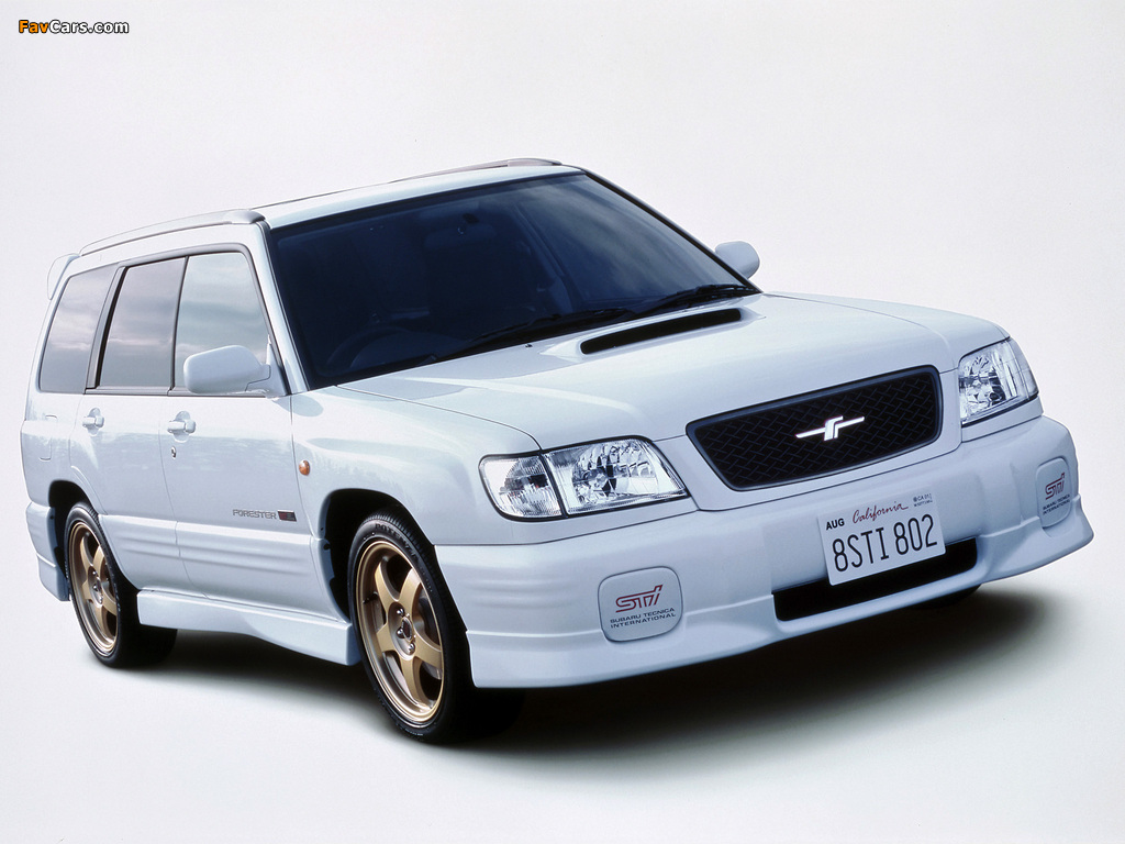 Subaru Forester STi II 2000–02 images (1024 x 768)