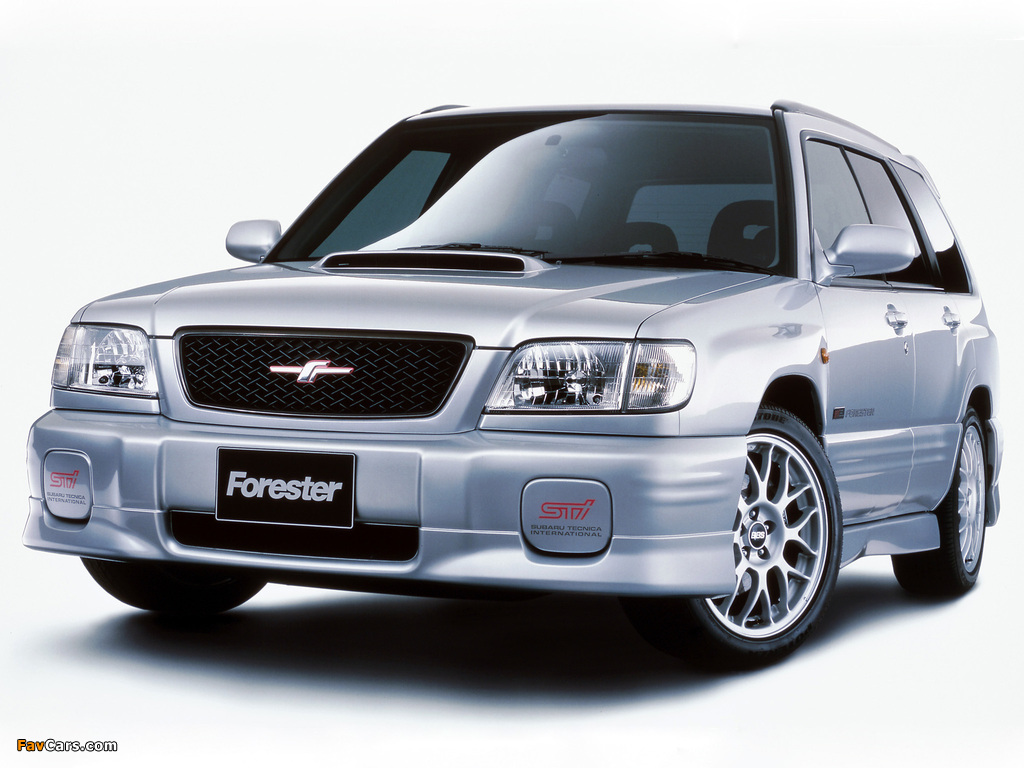 Subaru Forester STi II 2000–02 images (1024 x 768)