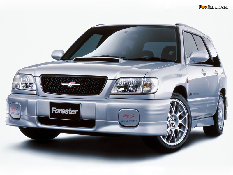 Subaru Forester STi II 2000–02 images (800 x 600)
