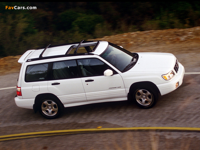 Subaru Forester 2.0GX US-spec (SF) 2000–02 images (640 x 480)