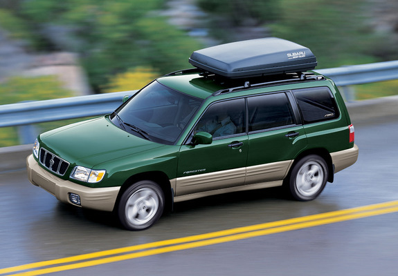 Subaru Forester 2.0GX US-spec (SF) 2000–02 wallpapers