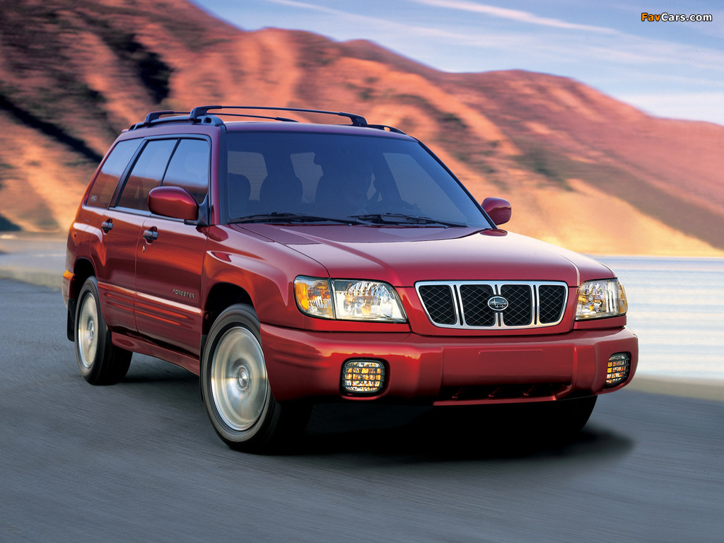 Subaru Forester 2.0GX US-spec (SF) 2000–02 wallpapers (1024 x 768)
