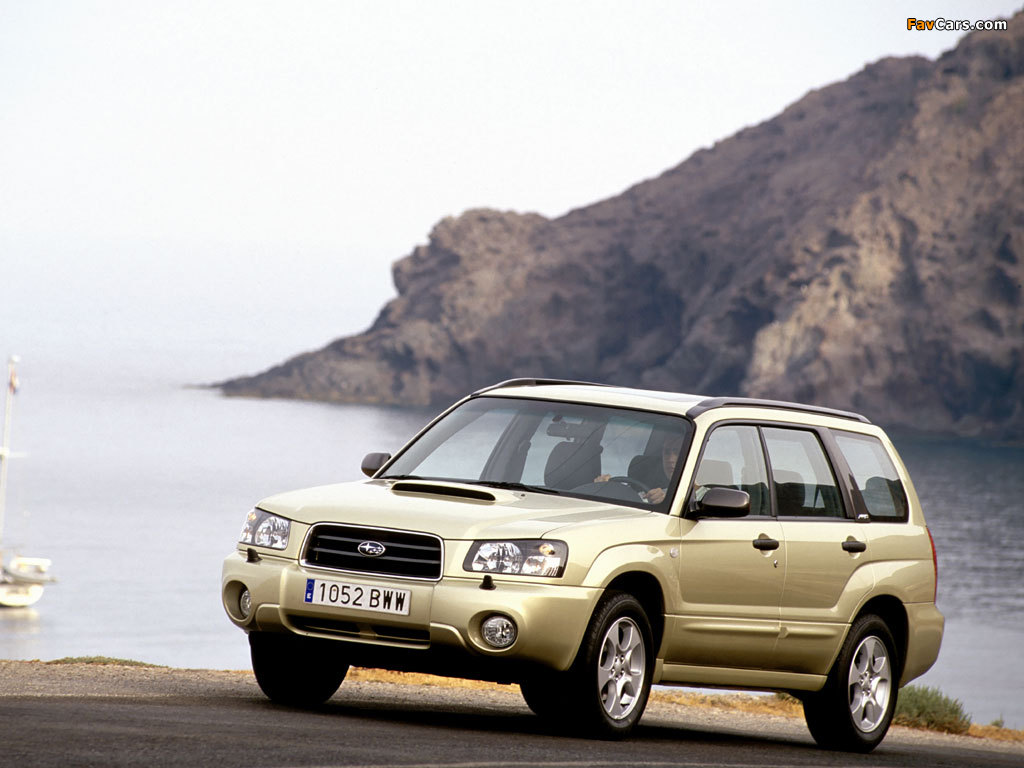 Subaru Forester XT 2003–05 images (1024 x 768)