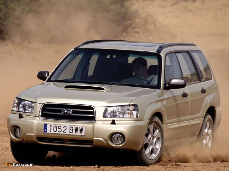 Subaru Forester XT 2003–05 images (800 x 600)