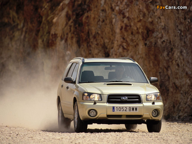Subaru Forester XT 2003–05 photos (640 x 480)