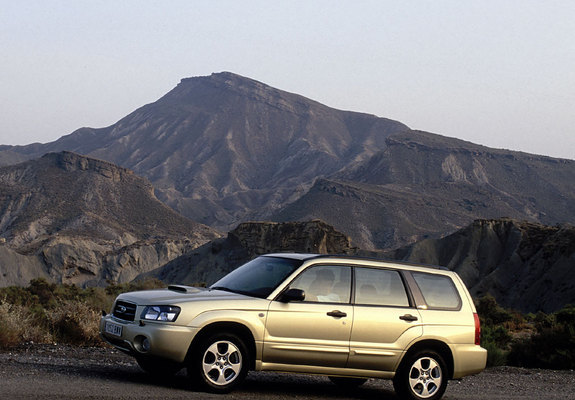 Subaru Forester XT 2003–05 photos