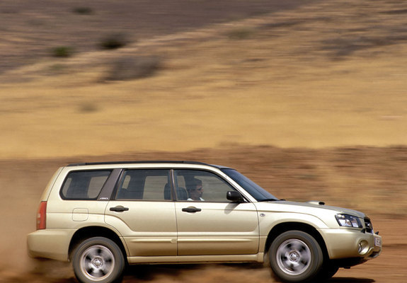 Subaru Forester XT 2003–05 pictures