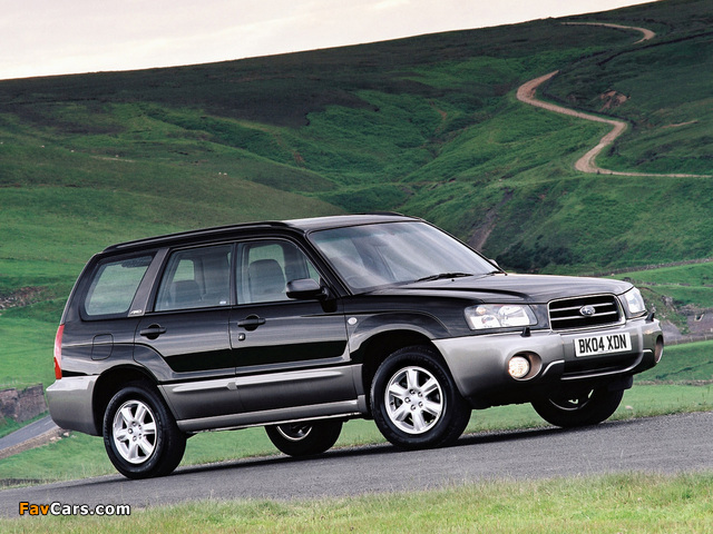 Subaru Forester UK-spec (SG) 2003–05 pictures (640 x 480)