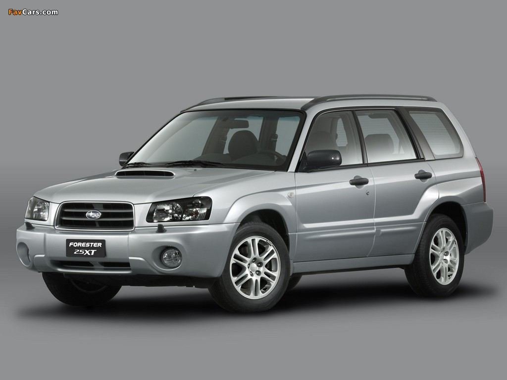 Subaru Forester XT 2003–05 pictures (1024 x 768)