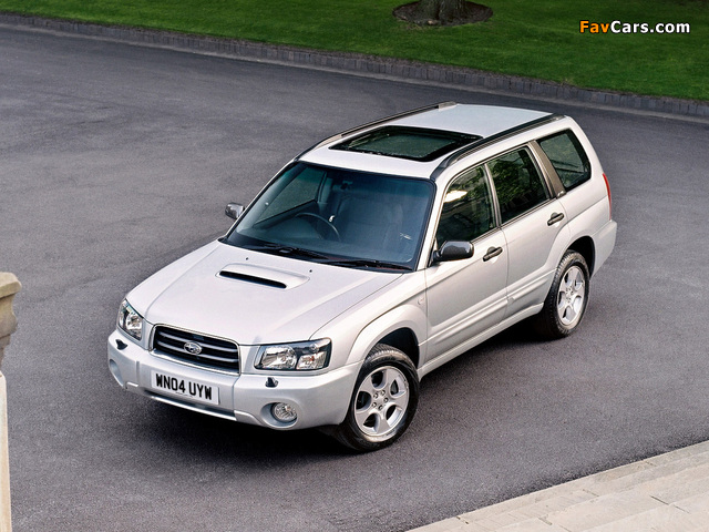 Subaru Forester XT UK-spec (SG) 2003–05 pictures (640 x 480)