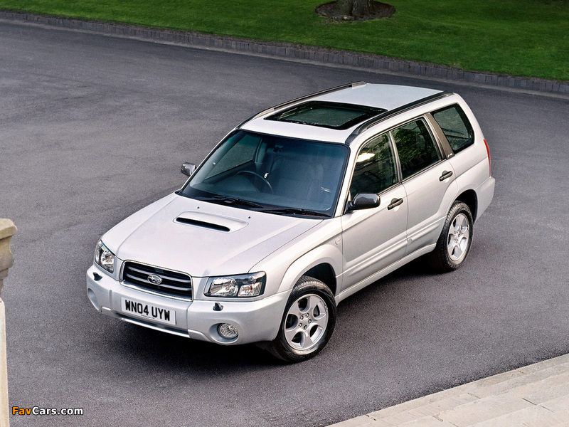 Subaru Forester XT UK-spec (SG) 2003–05 pictures (800 x 600)