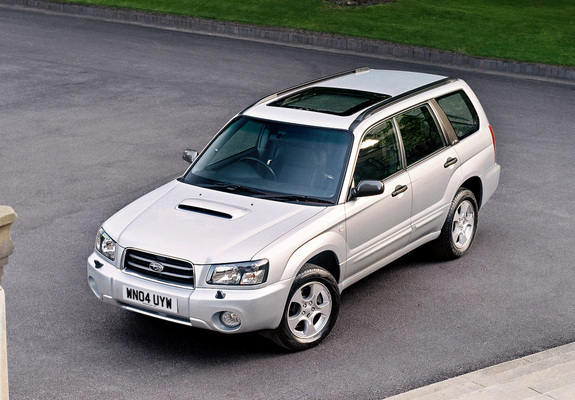 Subaru Forester XT UK-spec (SG) 2003–05 pictures
