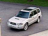 Subaru Forester XT UK-spec (SG) 2003–05 pictures