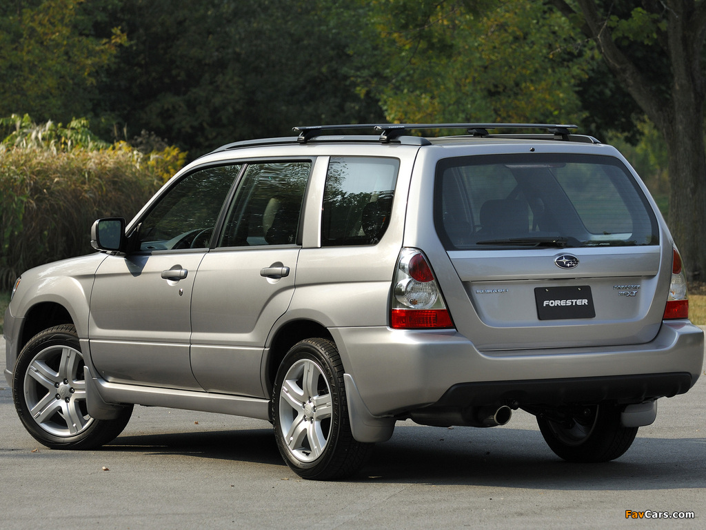 Subaru Forester Sports US-spec (SG) 2005–08 images (1024 x 768)