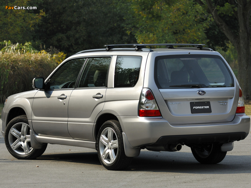 Subaru Forester Sports US-spec (SG) 2005–08 images (800 x 600)