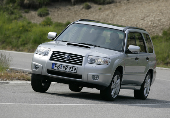 Subaru Forester 2.5XT (SG) 2005–08 images