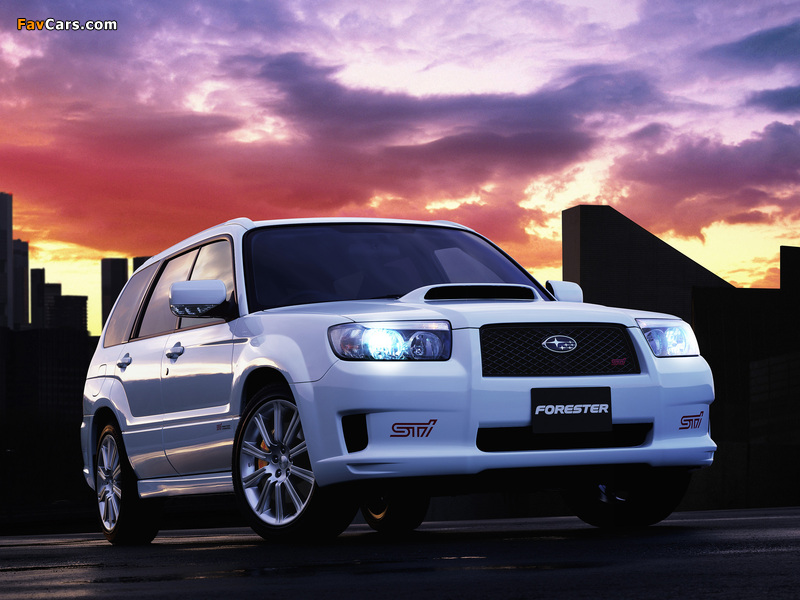 Subaru Forester STi 2005–08 images (800 x 600)