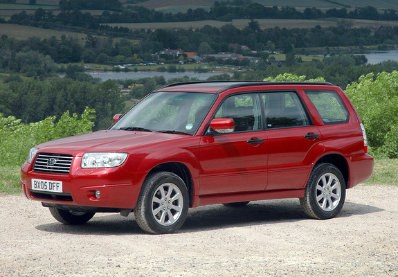 Subaru Forester 2.0X UK-spec (SG) 2005–08 images
