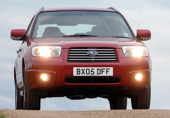 Subaru Forester 2.0X UK-spec (SG) 2005–08 photos