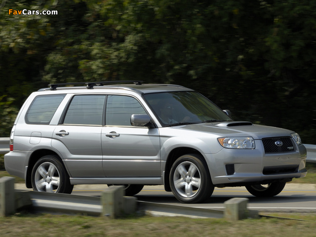 Subaru Forester Sports US-spec (SG) 2005–08 photos (640 x 480)