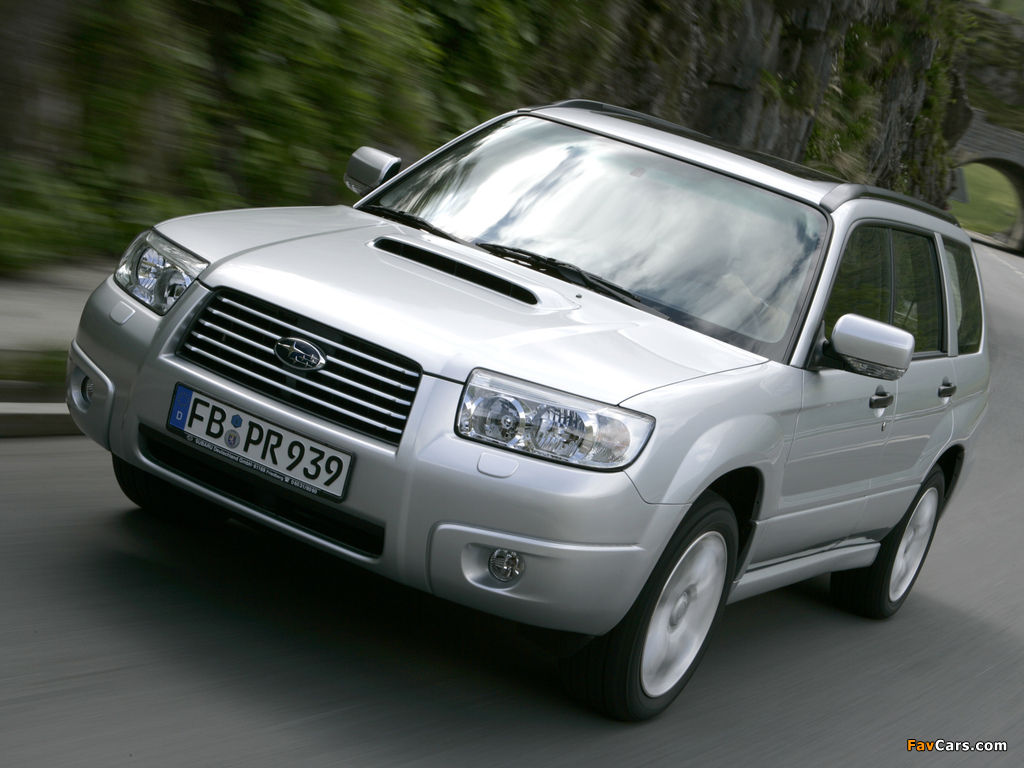 Subaru Forester 2.5XT (SG) 2005–08 photos (1024 x 768)