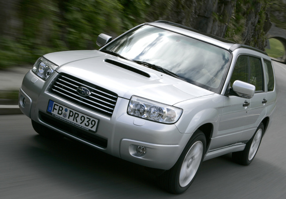 Subaru Forester 2.5XT (SG) 2005–08 photos