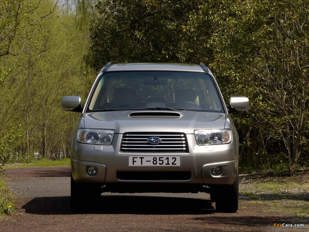 Subaru Forester 2.5XT (SG) 2005–08 photos (1024 x 768)
