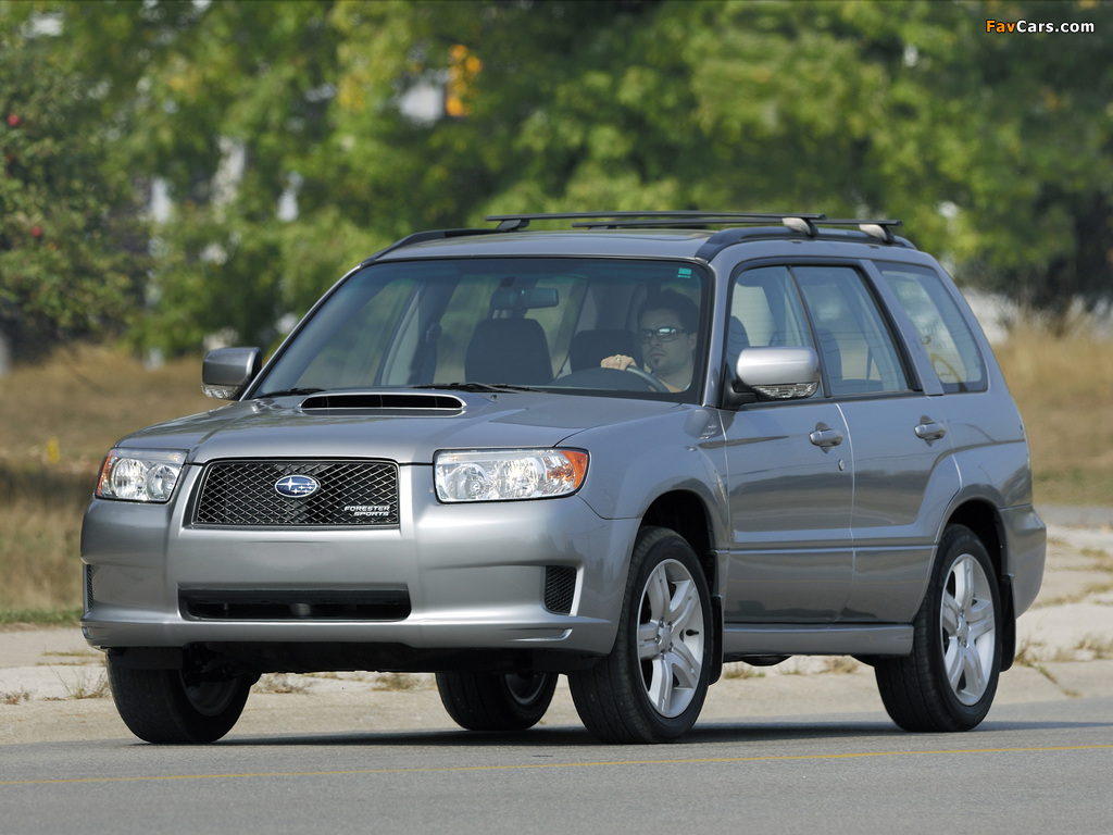 Subaru Forester Sports US-spec (SG) 2005–08 pictures (1024 x 768)