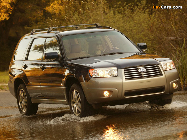 Subaru Forester 2.0X US-spec (SG) 2005–08 pictures (640 x 480)