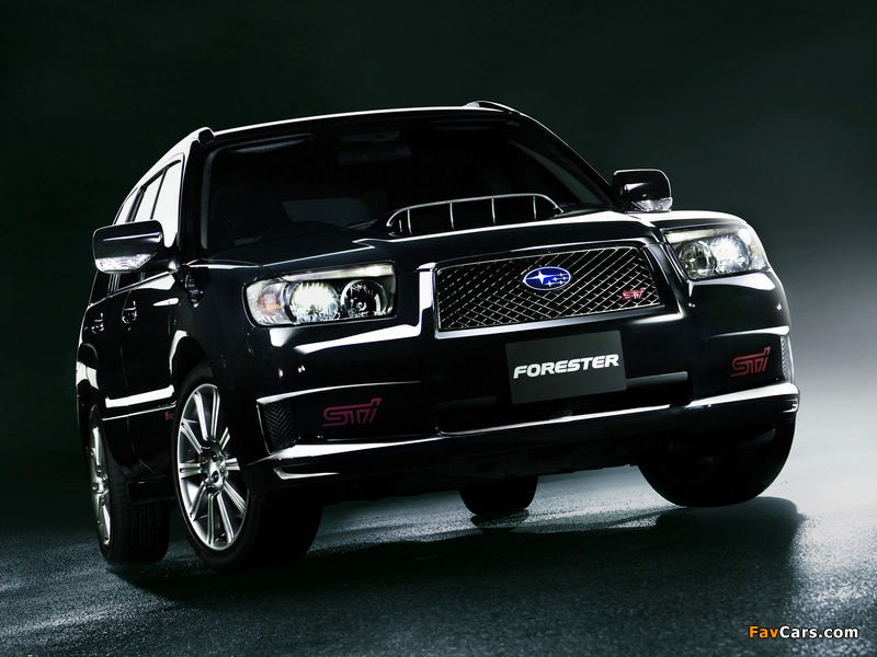 Subaru Forester STi 2005–08 wallpapers (800 x 600)