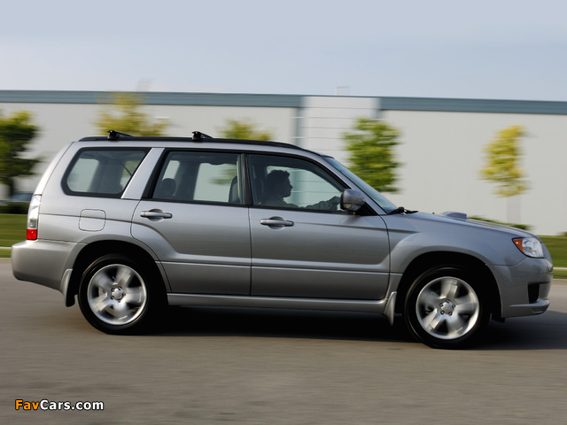 Subaru Forester Sports US-spec (SG) 2005–08 wallpapers (640 x 480)
