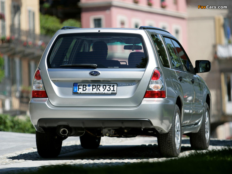 Subaru Forester 2.0X 2005–08 wallpapers (800 x 600)