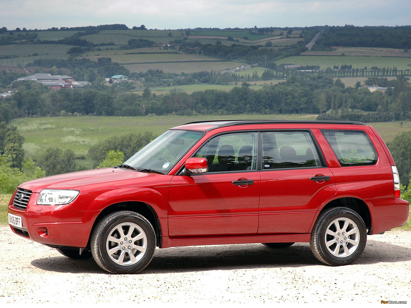 Subaru Forester 2.0X UK-spec (SG) 2005–08 wallpapers (1600 x 1200)