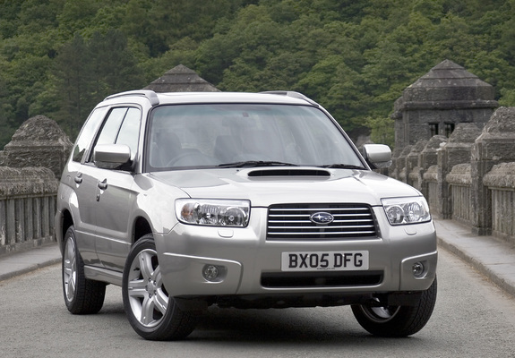 Subaru Forester 2.5XT UK-spec (SG) 2005–08 wallpapers