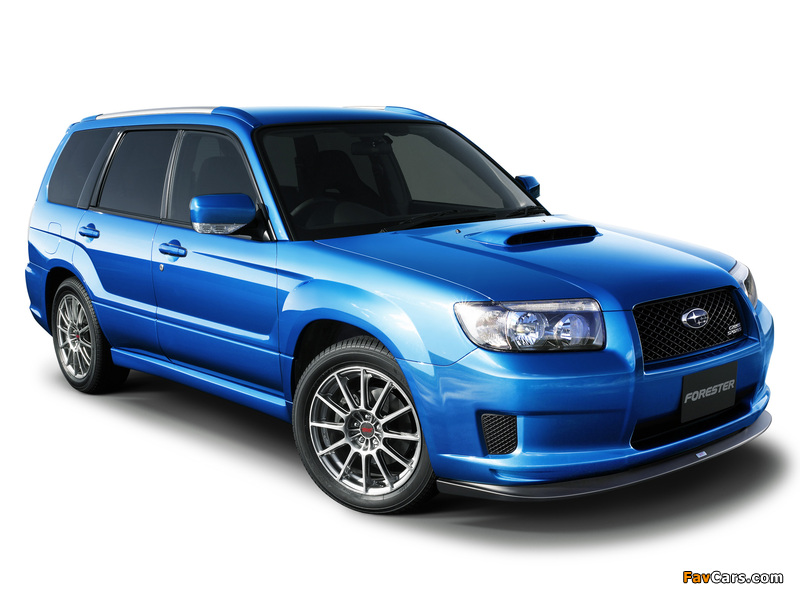 Subaru Forester Cross Sports S-Edition (SG) 2006 wallpapers (800 x 600)