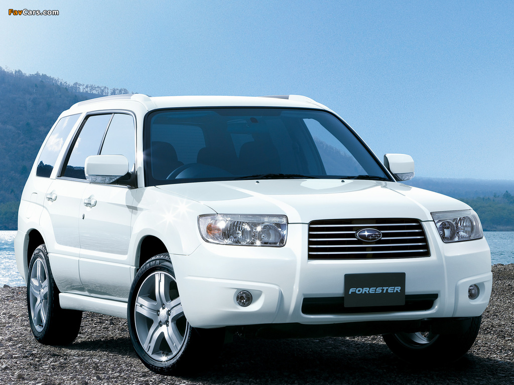 Subaru Forester 10th Anniversary (SG) 2007 wallpapers (1024 x 768)