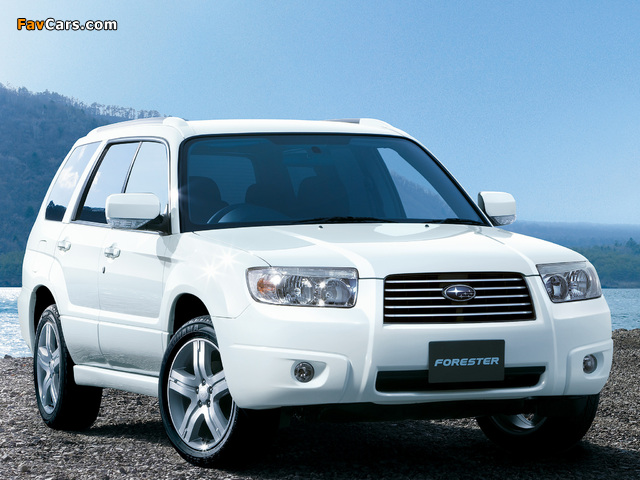 Subaru Forester 10th Anniversary (SG) 2007 wallpapers (640 x 480)