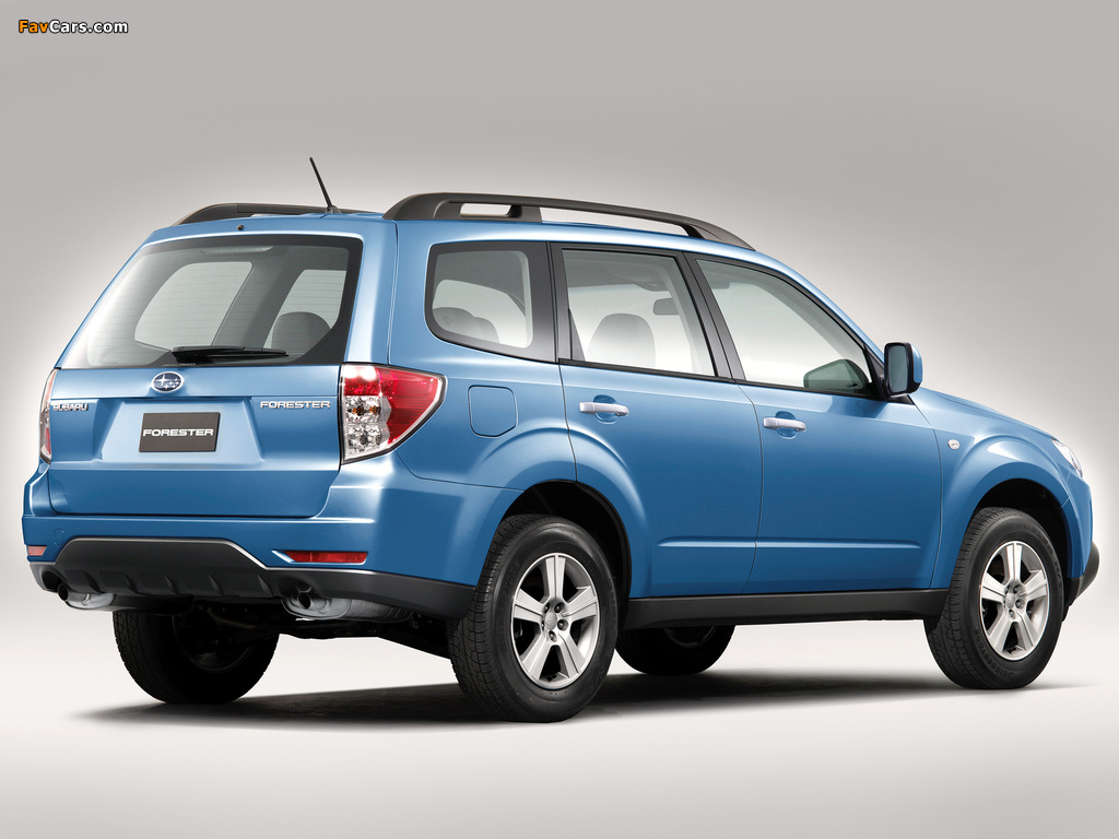 Subaru Forester 2008–11 images (1024 x 768)