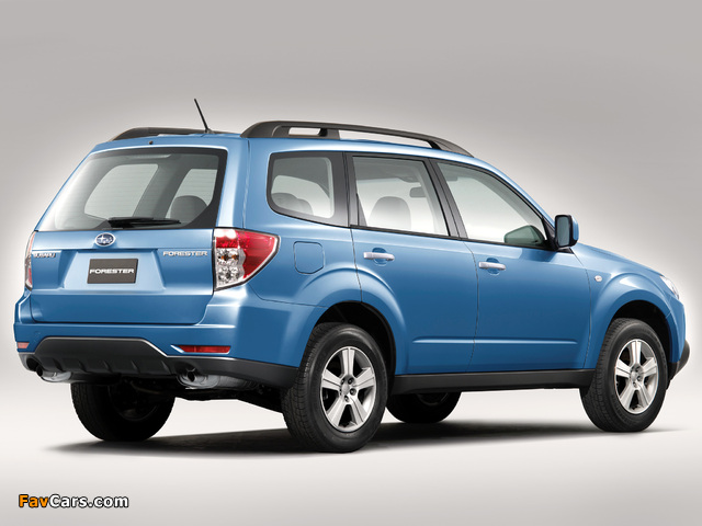 Subaru Forester 2008–11 images (640 x 480)