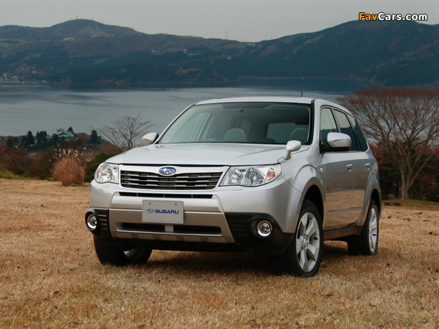 Subaru Forester JP-spec (SH) 2008–10 photos (640 x 480)