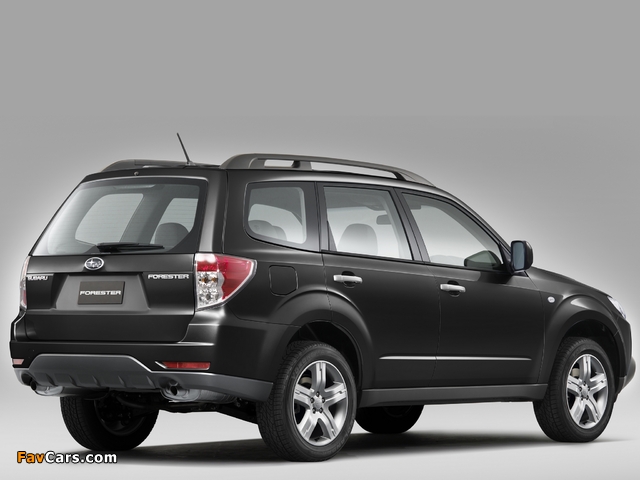 Subaru Forester 2008–11 pictures (640 x 480)